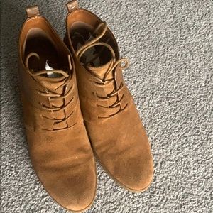 Franco Sarto wedge bootie